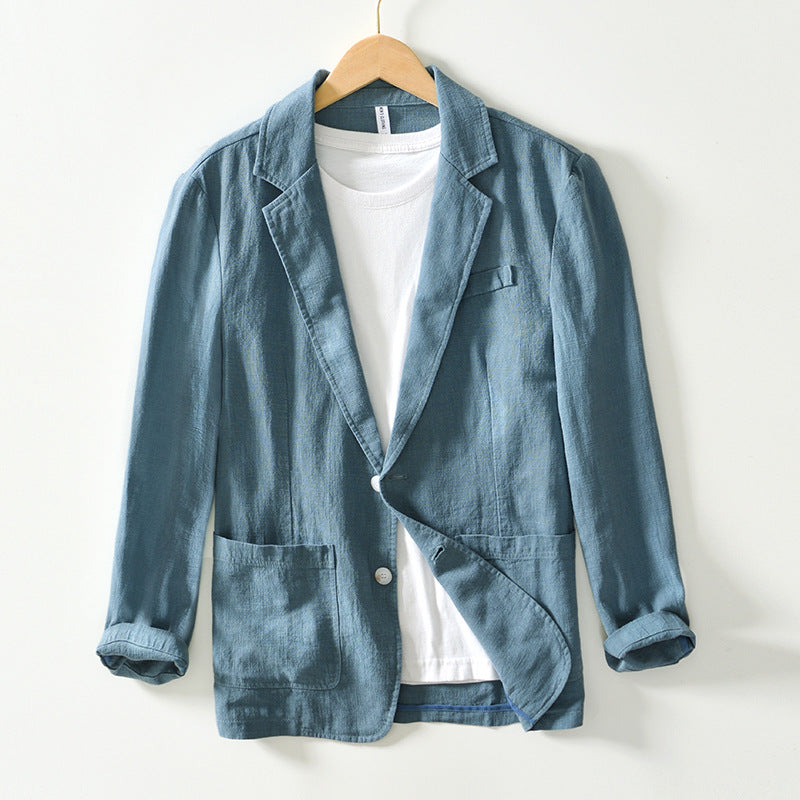 Seven | Casual Linen Blazer for Men