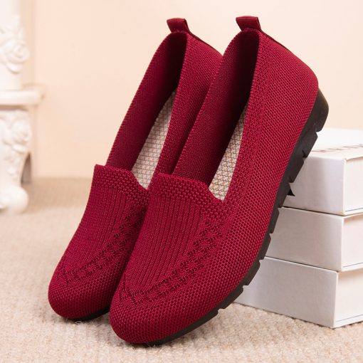 Women’s Breathable Mesh Slip on Casual Shoes