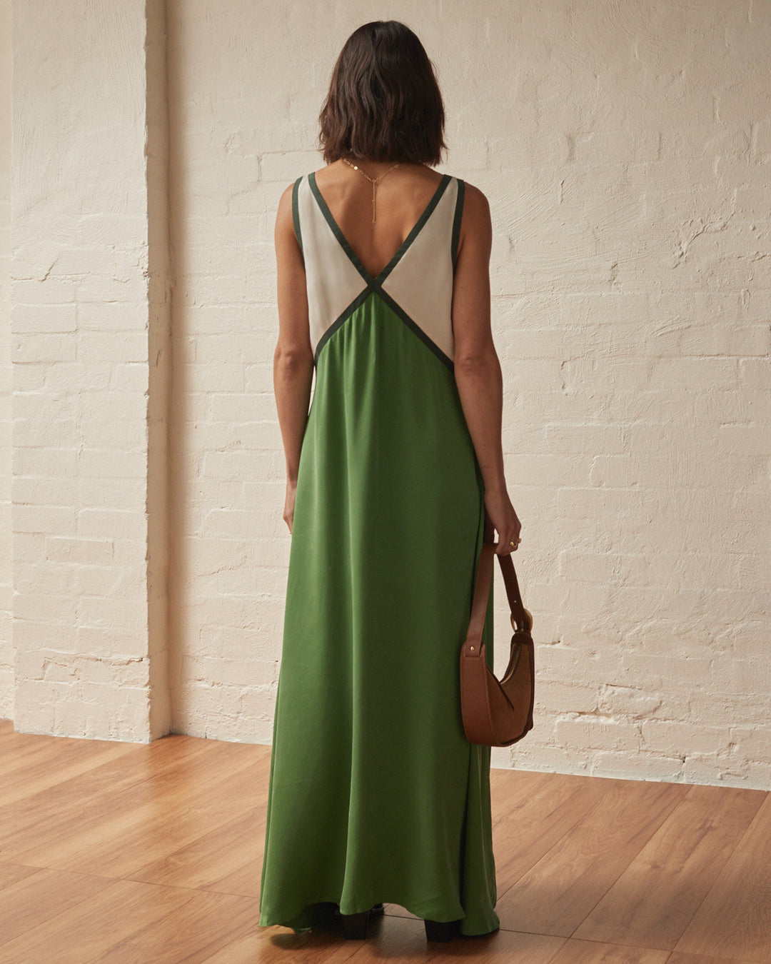 Sienna - Contrast Maxi Dress