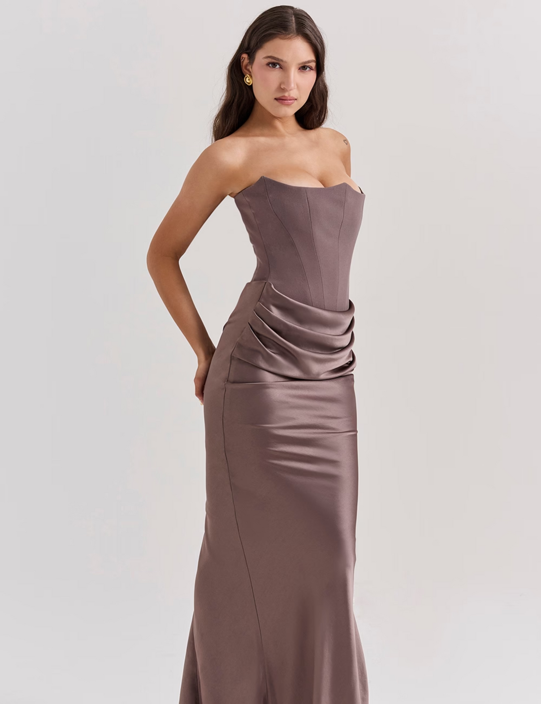 Valentina - Corset Maxi Dress