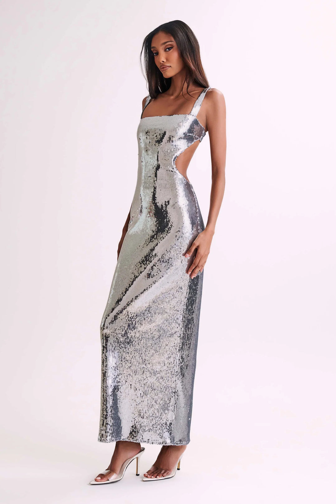 Sasha - Sequined Maxi Dress