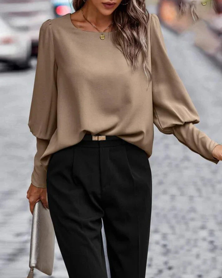 Sophia | Elegant plain blouse