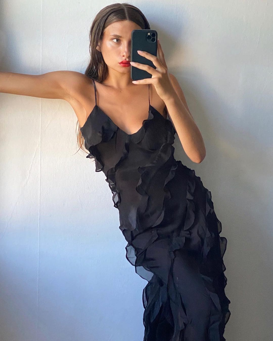 Abby - Ruffled Dress