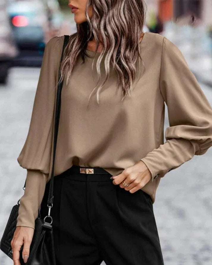 Sophia | Elegant plain blouse