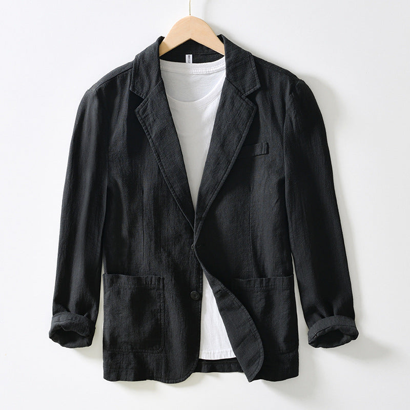 Seven | Casual Linen Blazer for Men