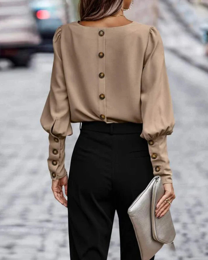 Sophia | Elegant plain blouse