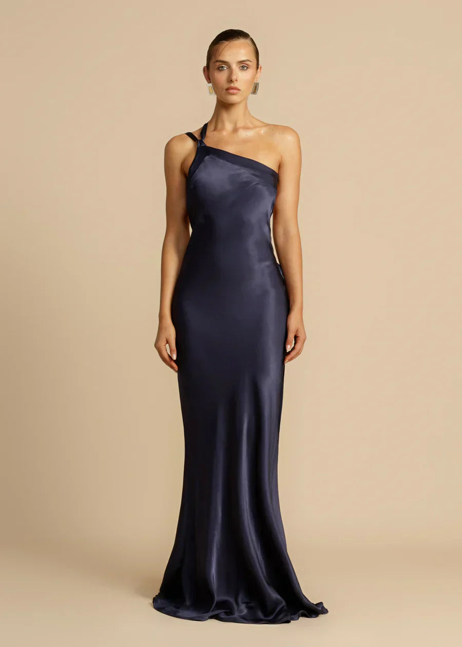 Alicia - Backless Silk Dress