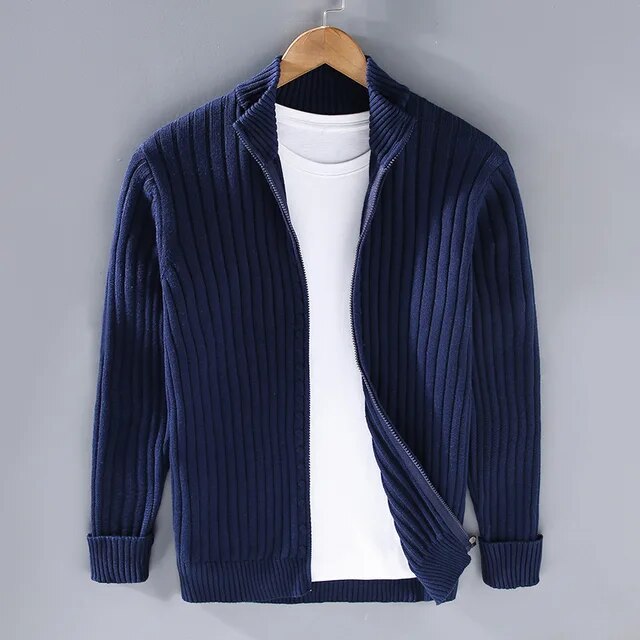 Simon Blake Cotton Zip-Up