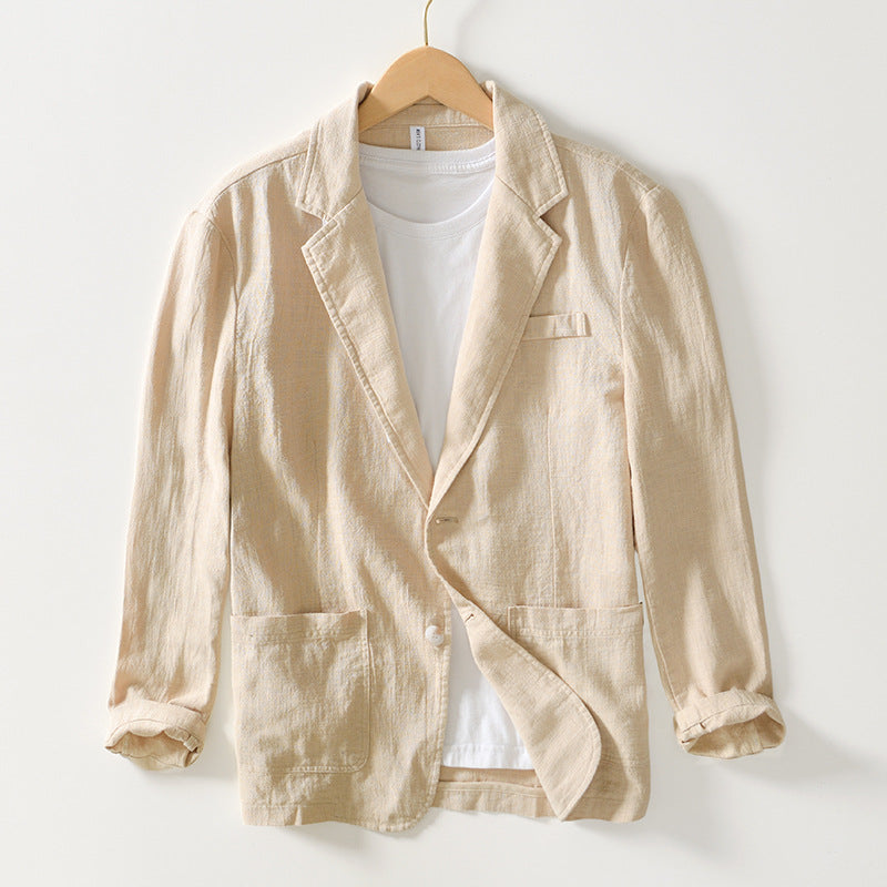 Seven | Casual Linen Blazer for Men