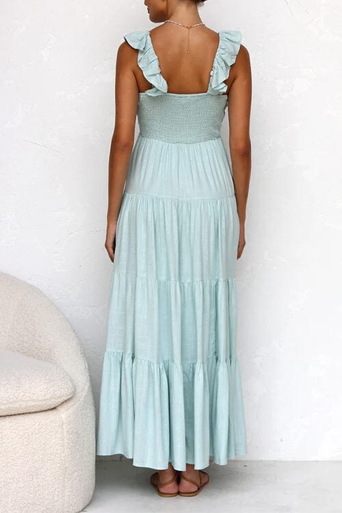 Noelle - Ruffled Maxi Dress