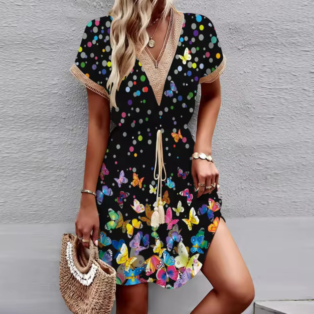 Agatha | Colorful Floral Dress