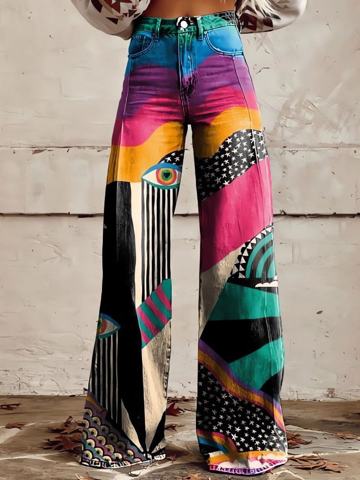 Carlisle - Printed Wide Leg Pants