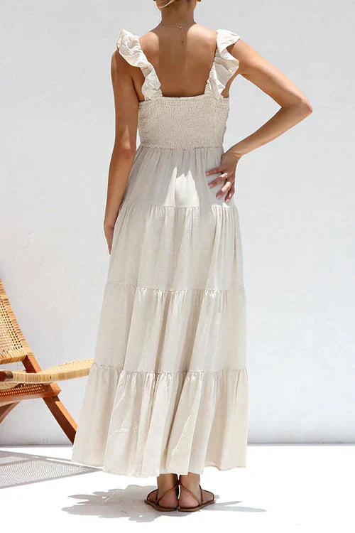 Noelle - Ruffled Maxi Dress