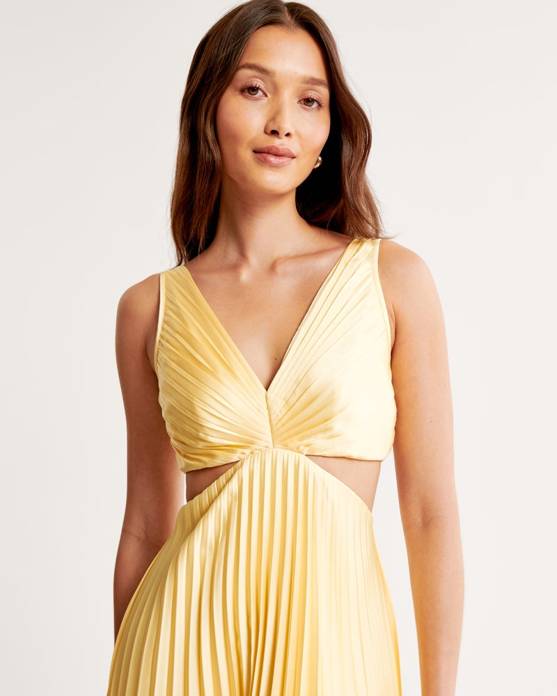 Azeliyah - Pleated Midi Dress