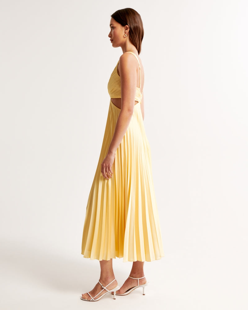 Azeliyah - Pleated Midi Dress