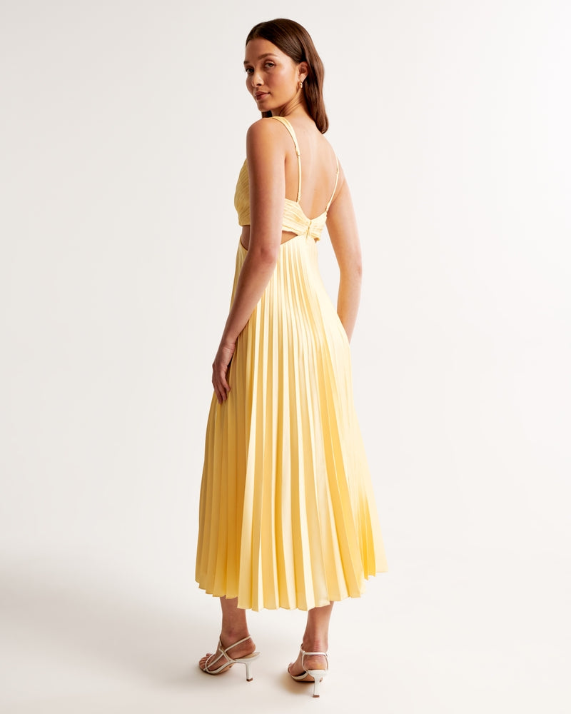 Azeliyah - Pleated Midi Dress