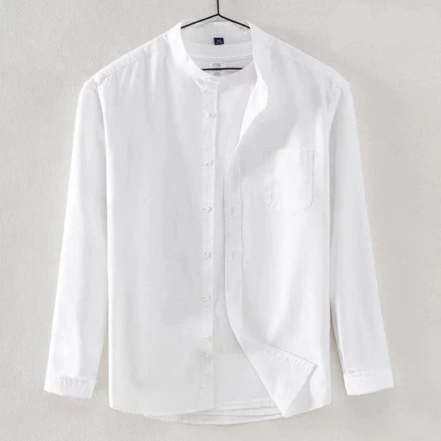 DEVI | MEN'S SHIRT WITH HIGH COLLAR