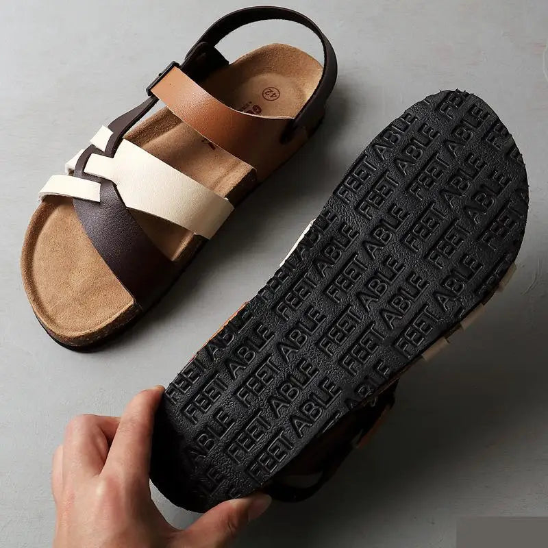 Alfy Comfortable Leather Sandals