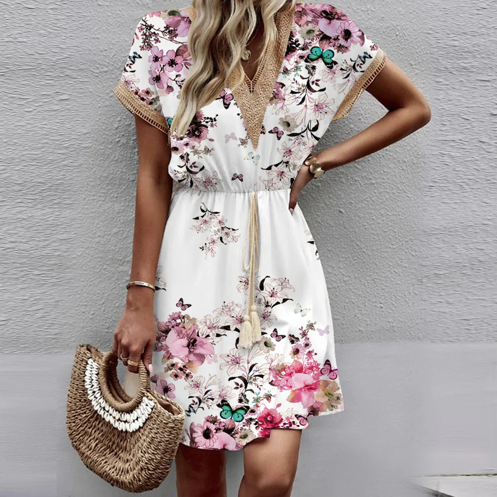 Agatha | Colorful Floral Dress