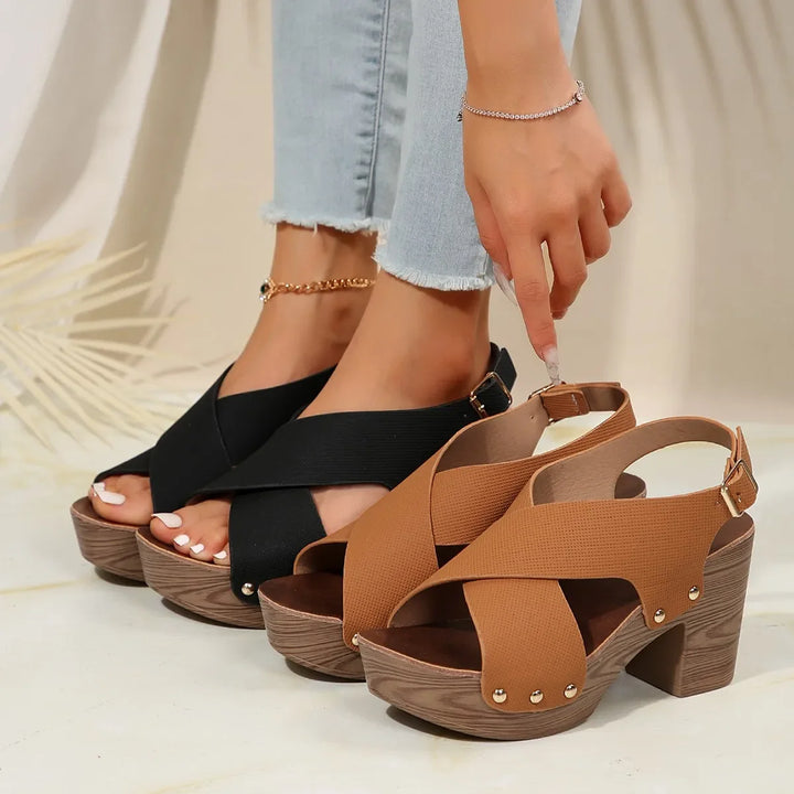 Shery - Platform Heel Sandals