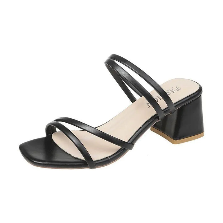 Pamela - Strappy Block Heel Sandals