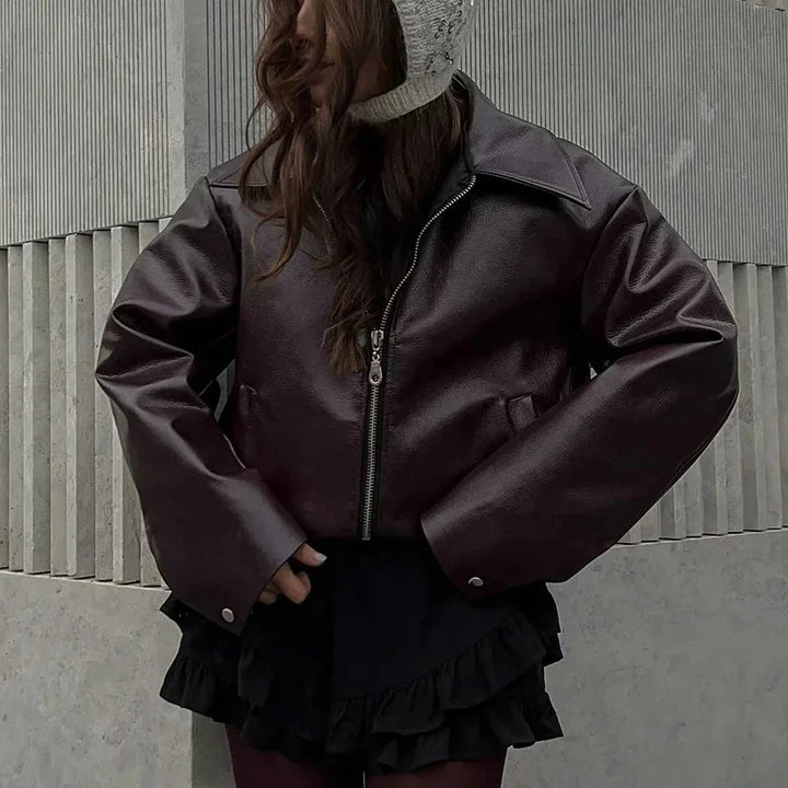 Hannah - Women's Leather Jacket