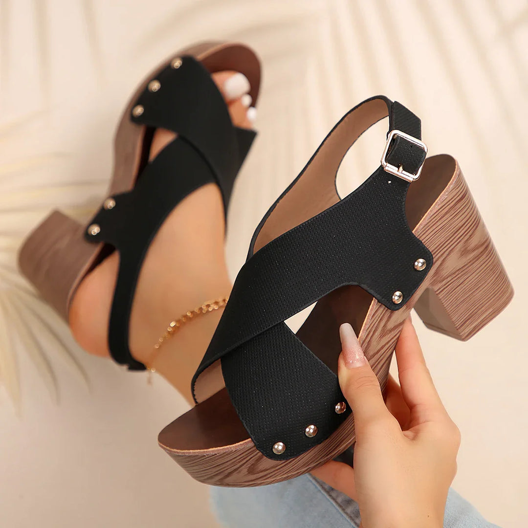 Shery - Platform Heel Sandals