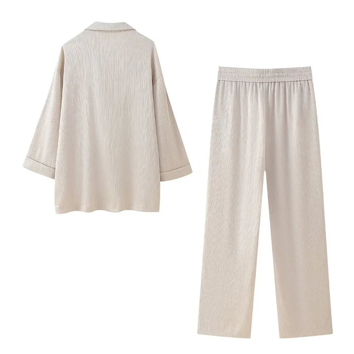 IVY- Spring and Summer Jacket Pants Set