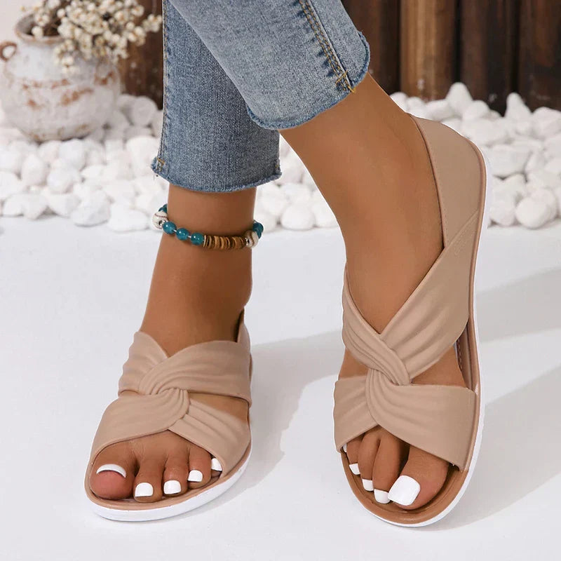 Kristina Smooth Lightweight Orthopedic Sandals