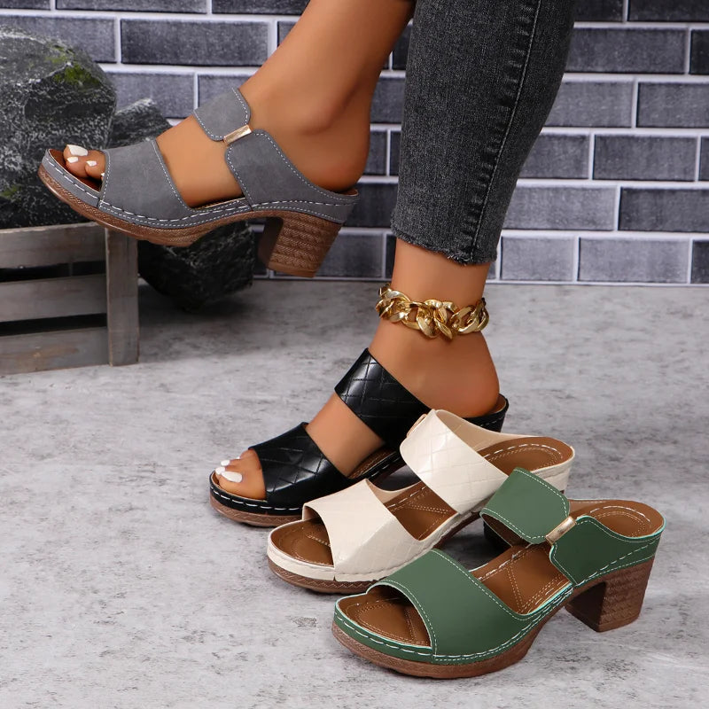 Shara - Versatile Block Heel Sandals