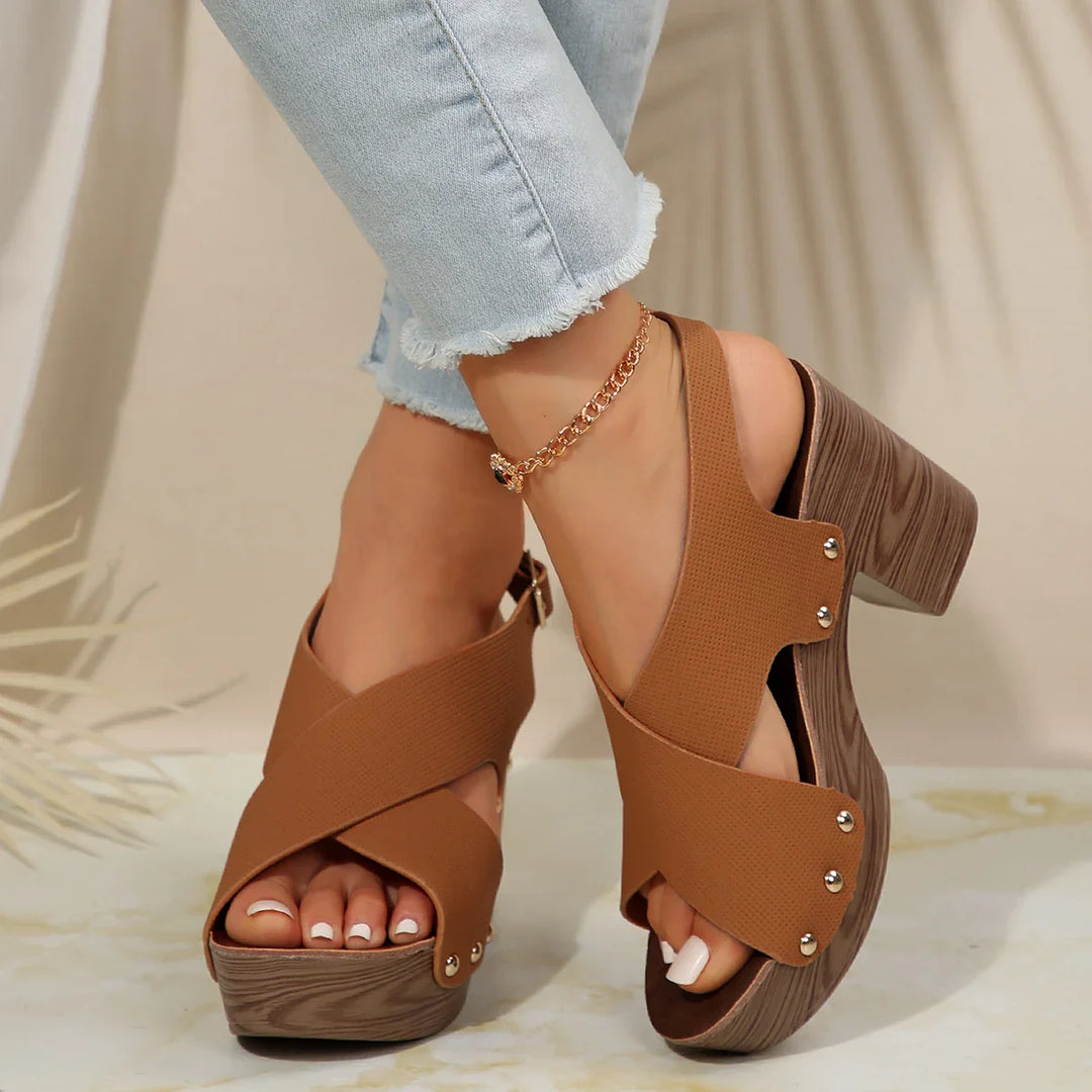 Shery - Platform Heel Sandals