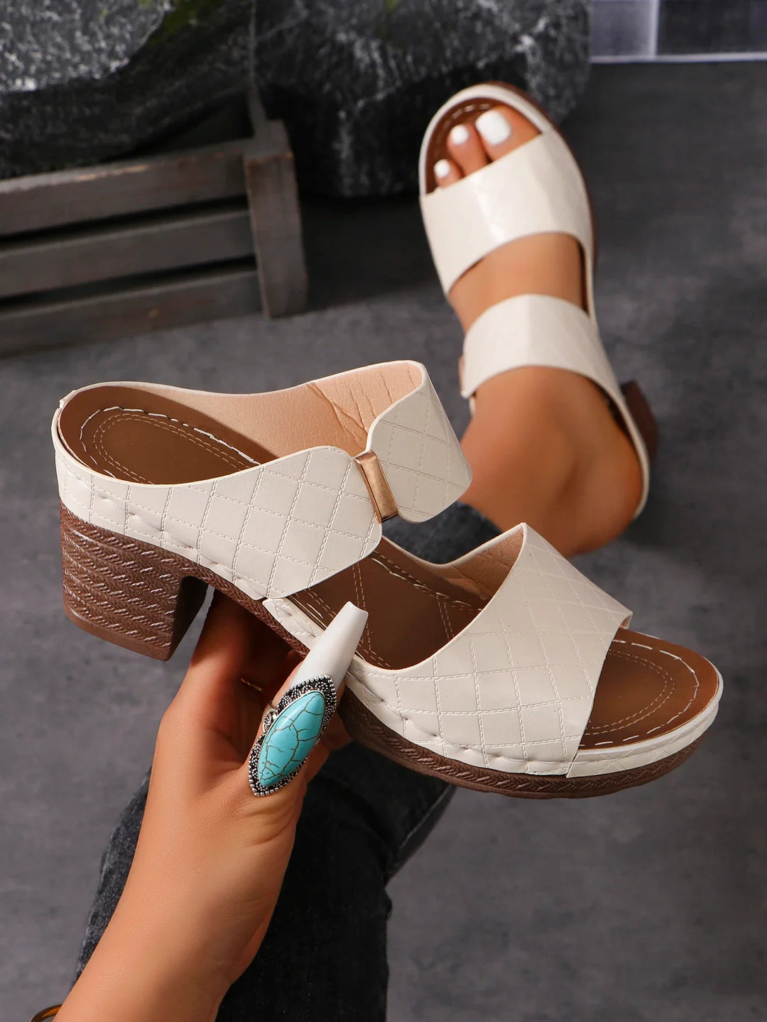 Shara - Versatile Block Heel Sandals