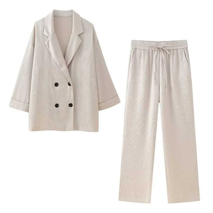 IVY- Spring and Summer Jacket Pants Set