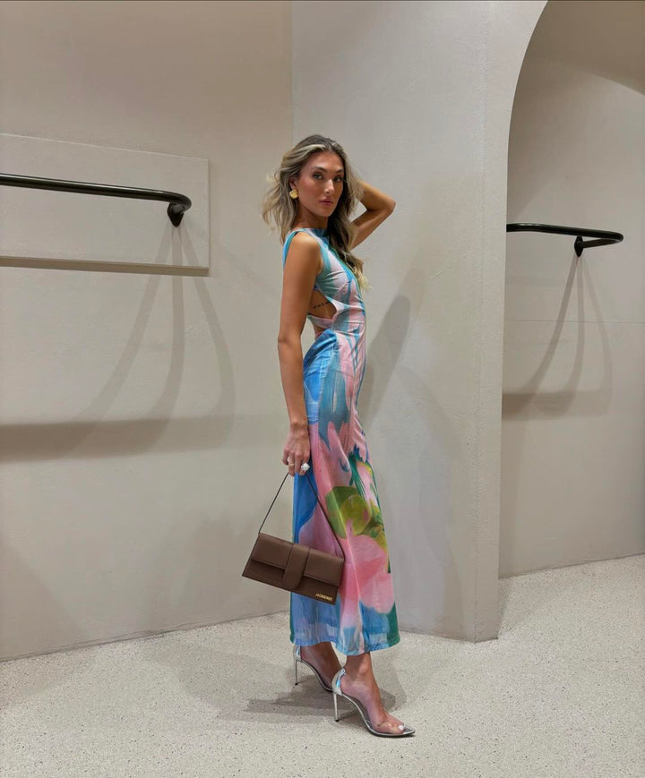 Malia - Colorful Maxi Dress