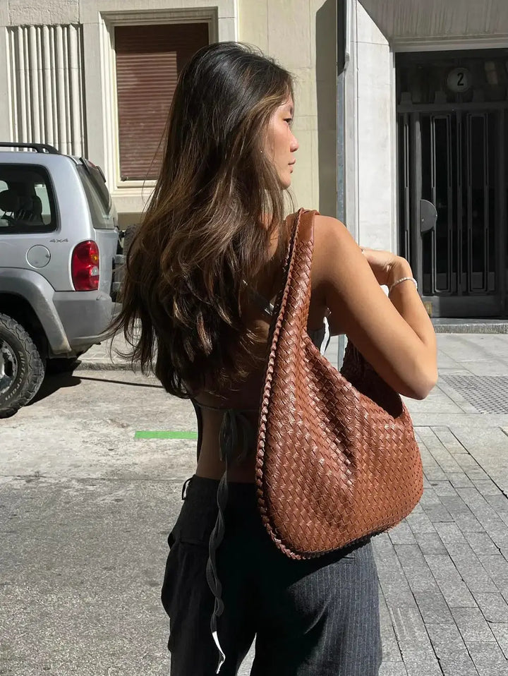 Woven XL Handbag