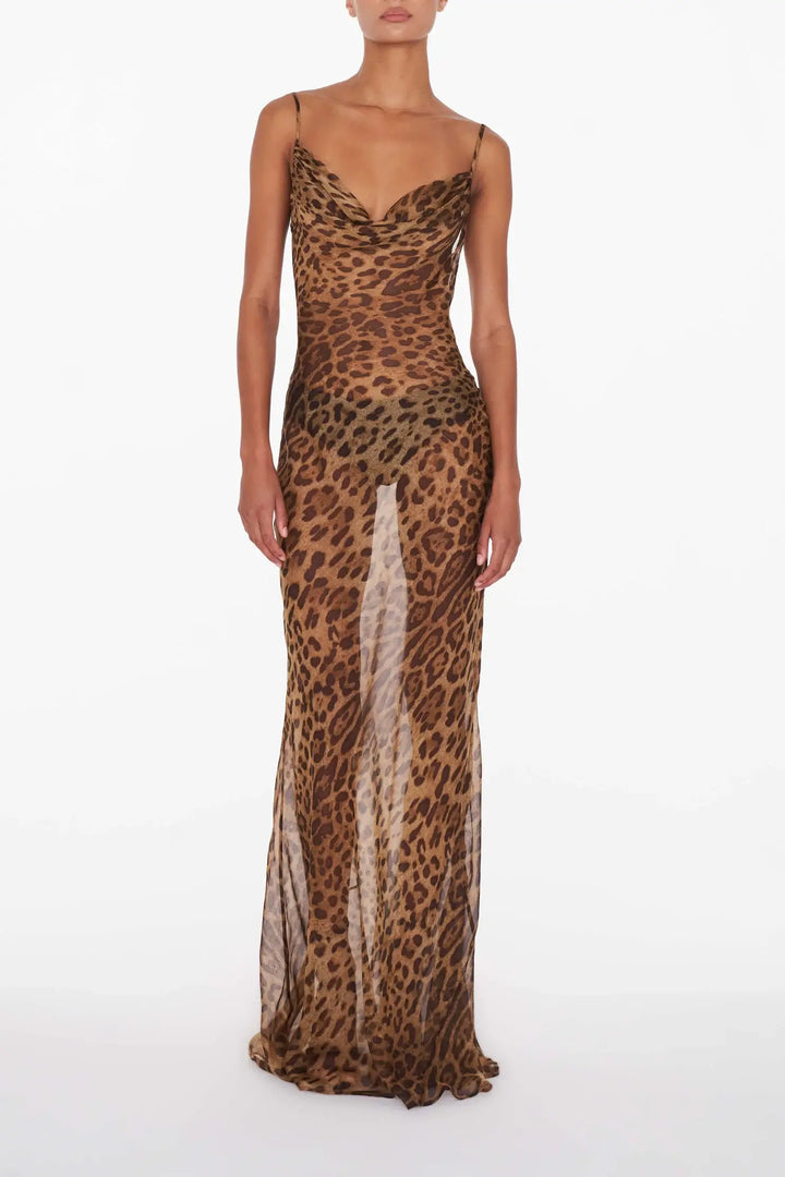 The Queen of the Jungle Maxi Dress