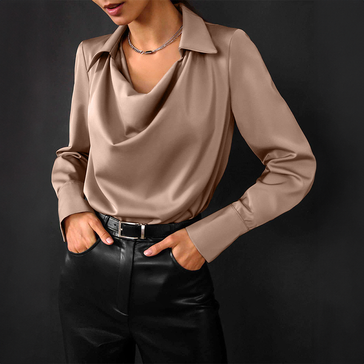 Cassandra | Satin blouse