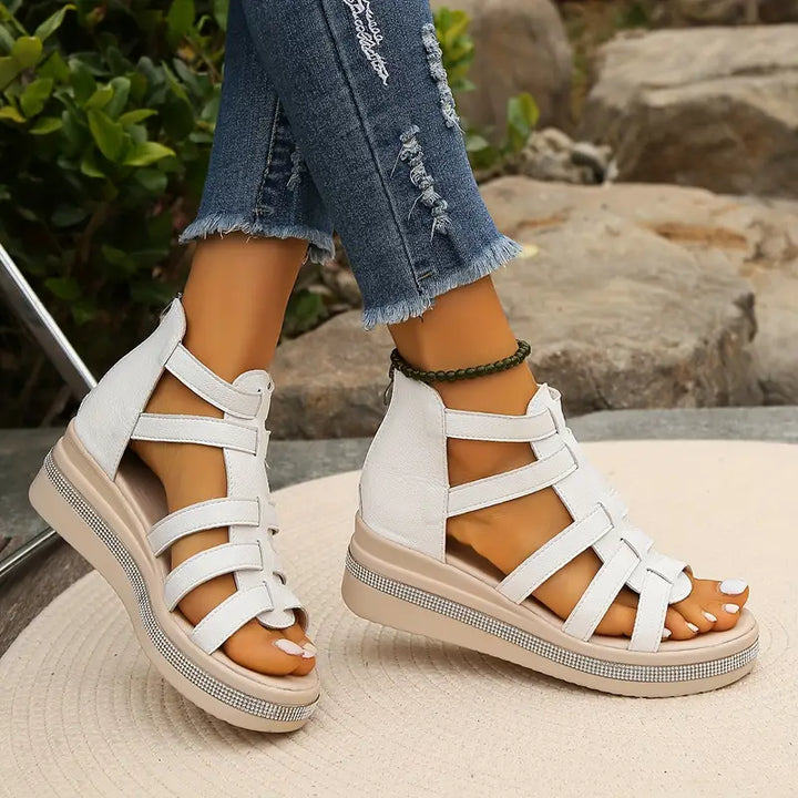 CLEO - Elegant Wedge Sandals