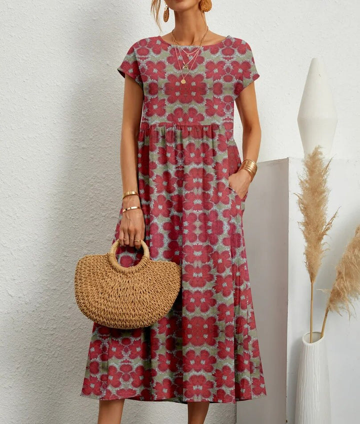 Zoe | Elegant Floral Dress