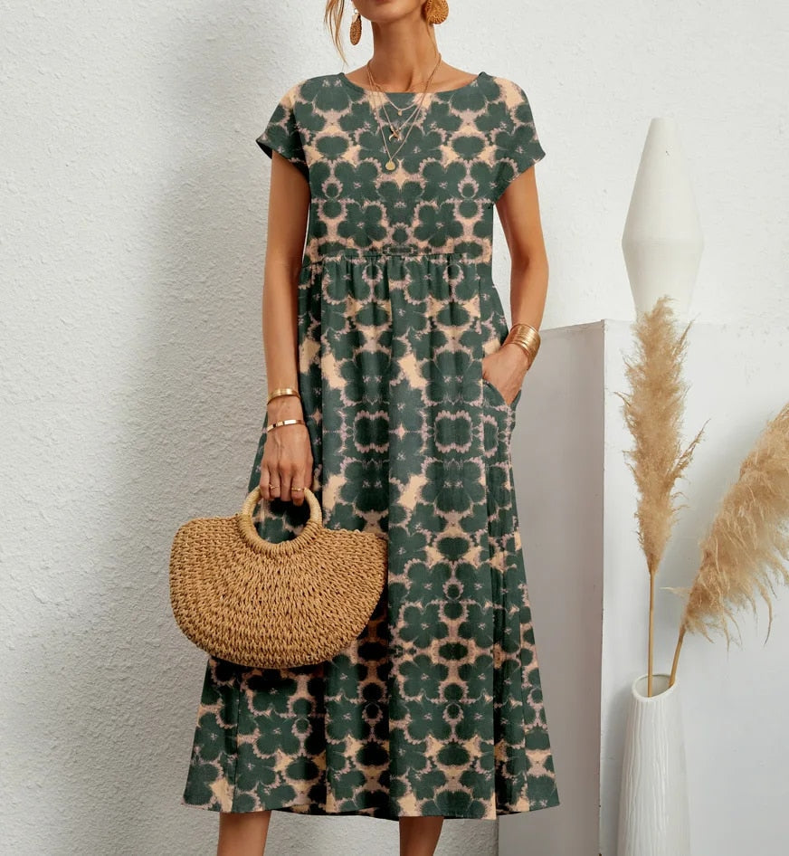 Zoe | Elegant Floral Dress