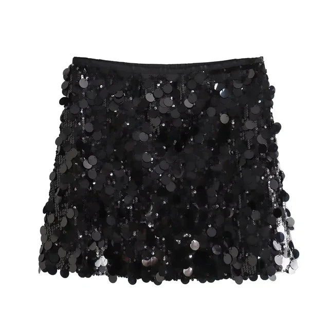 Stacy - Sequined Skirt