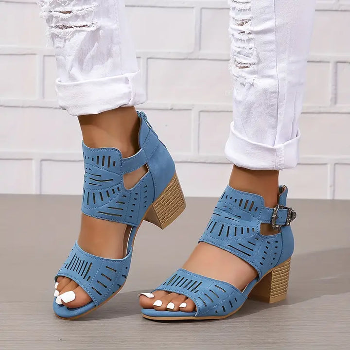 Emmeline - Stylish Women's Sandals with Trendy Thick Heel