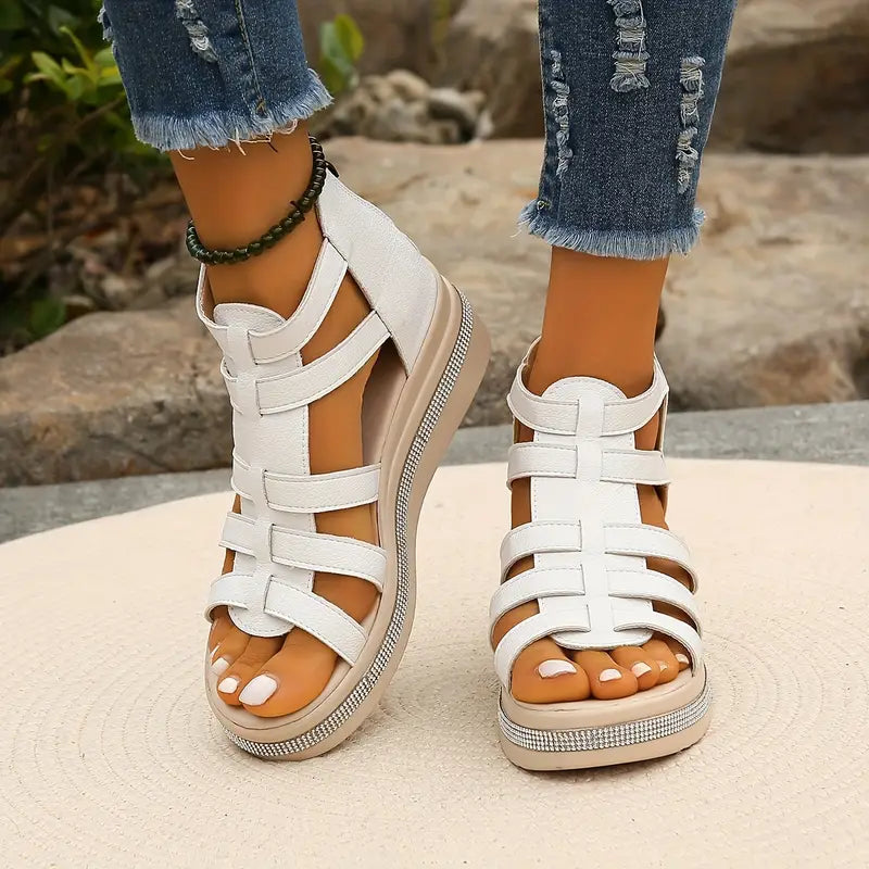 CLEO - Elegant Wedge Sandals