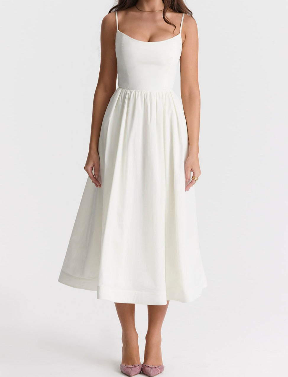 Kaya - Elegant Midi Dress