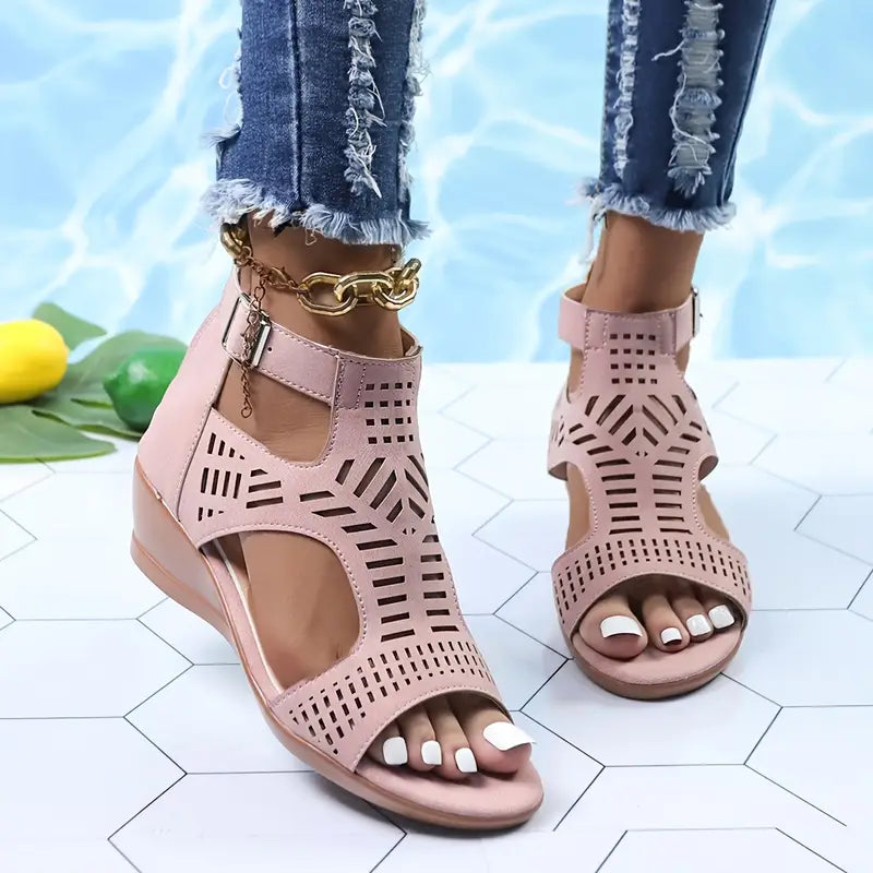 Rosalia - Stylish Wedge Sandals